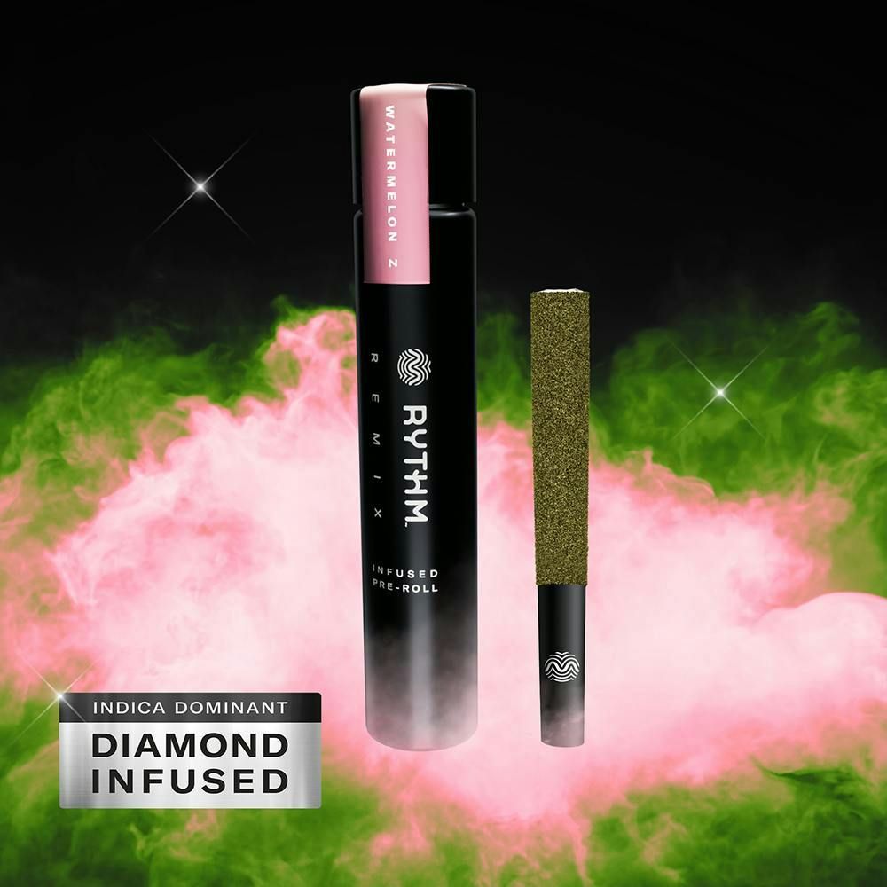 RYTHM Remix Infused Pre Roll Watermelon Z [1g] by RYTHM