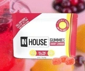 InHouse - Cherry Lemonade Gummies 100mg 10ct by InHouse
