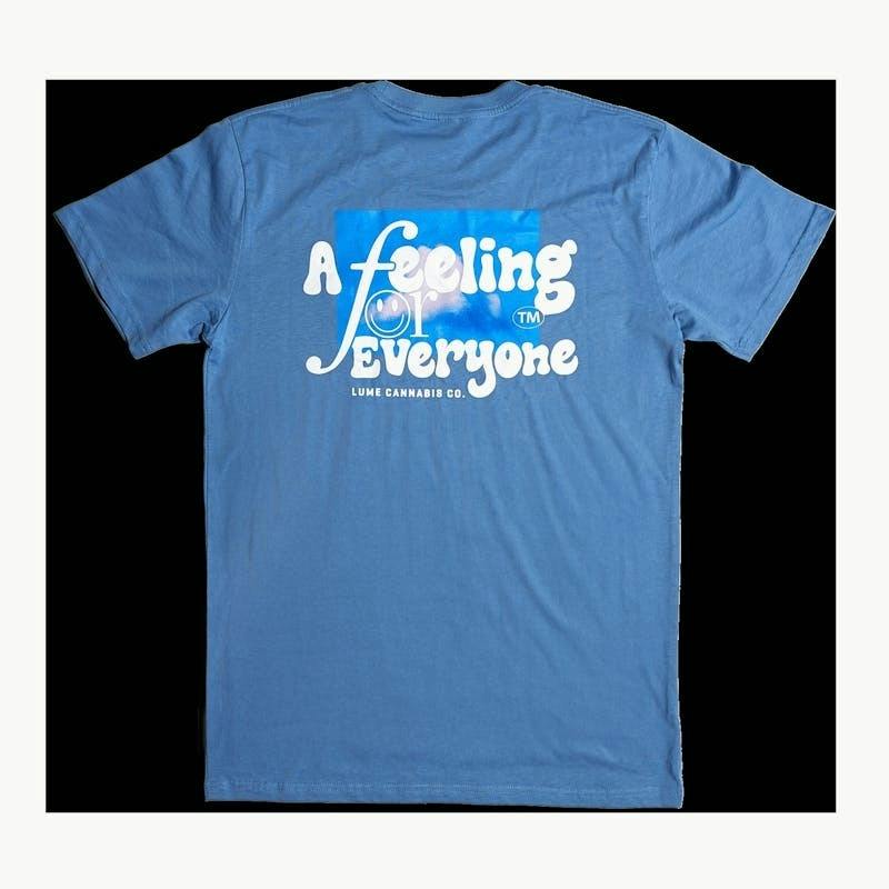 T-Shirt – A Feeling for Everyone – Blue – XXL