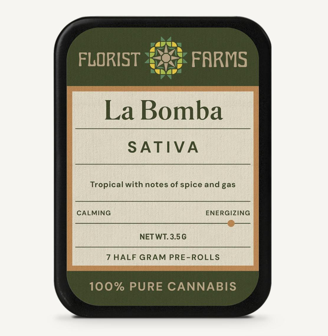 Florist Farms | La Bomba | Minis | 0.5g each | 7pk by Florist Farms