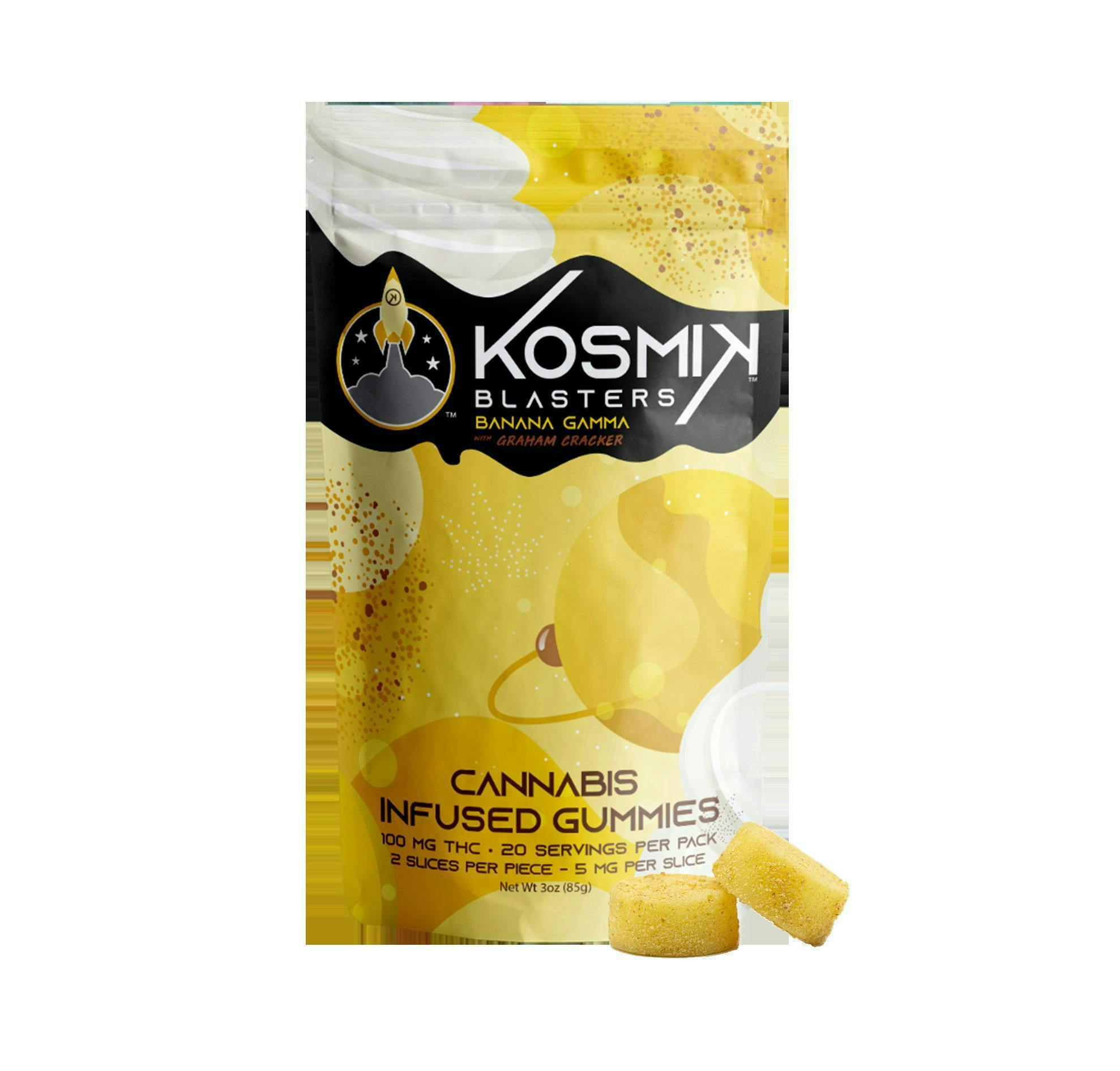 Specialty 100mg - Banana Gamma | 20pk | MA by Kosmik Brands