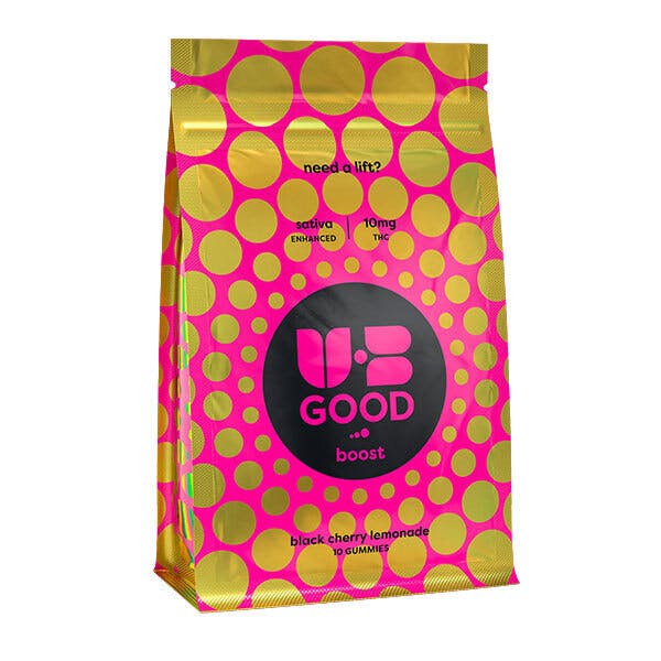 UB Good | Black Cherry Lemonade | Boost Gummies | 10ct