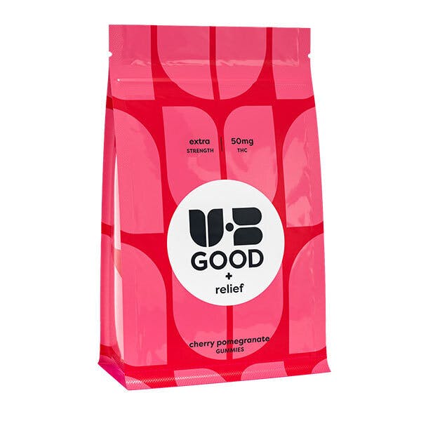 UB Good | Cherry Pomegranate | Relief Gummies | 10ct by UB GOOD