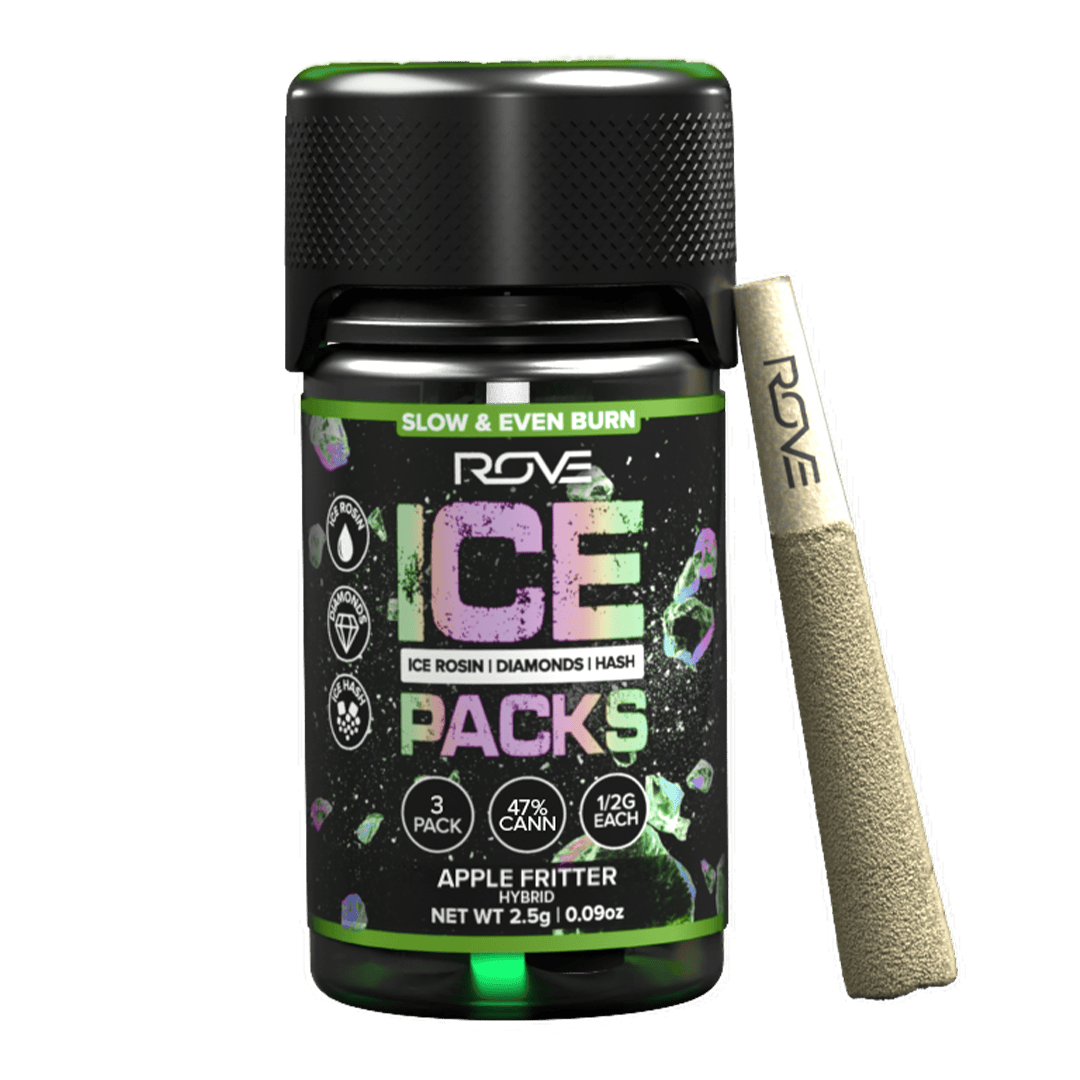 Apple Fritter | Infused Ice Packs (Rosin, Hash, and Diamonds) | 3x 0.5g by ROVE