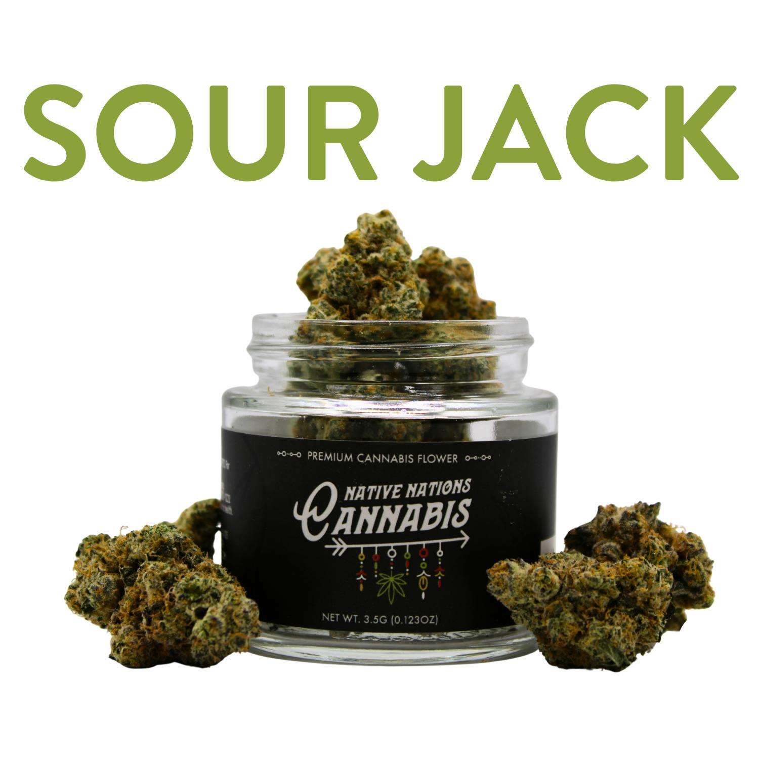 NNC - Sour Jack 3.5g by Native Nations Cannabis NY