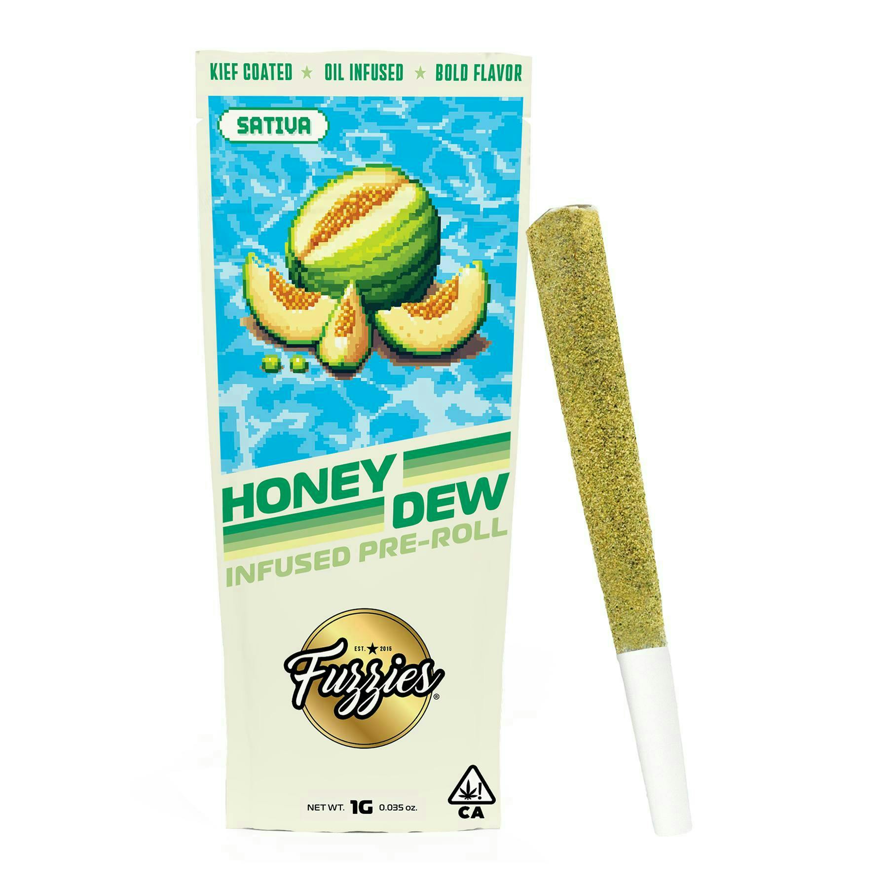 Fuzzies | Originals | Honeydew | Infused Joint | 1g