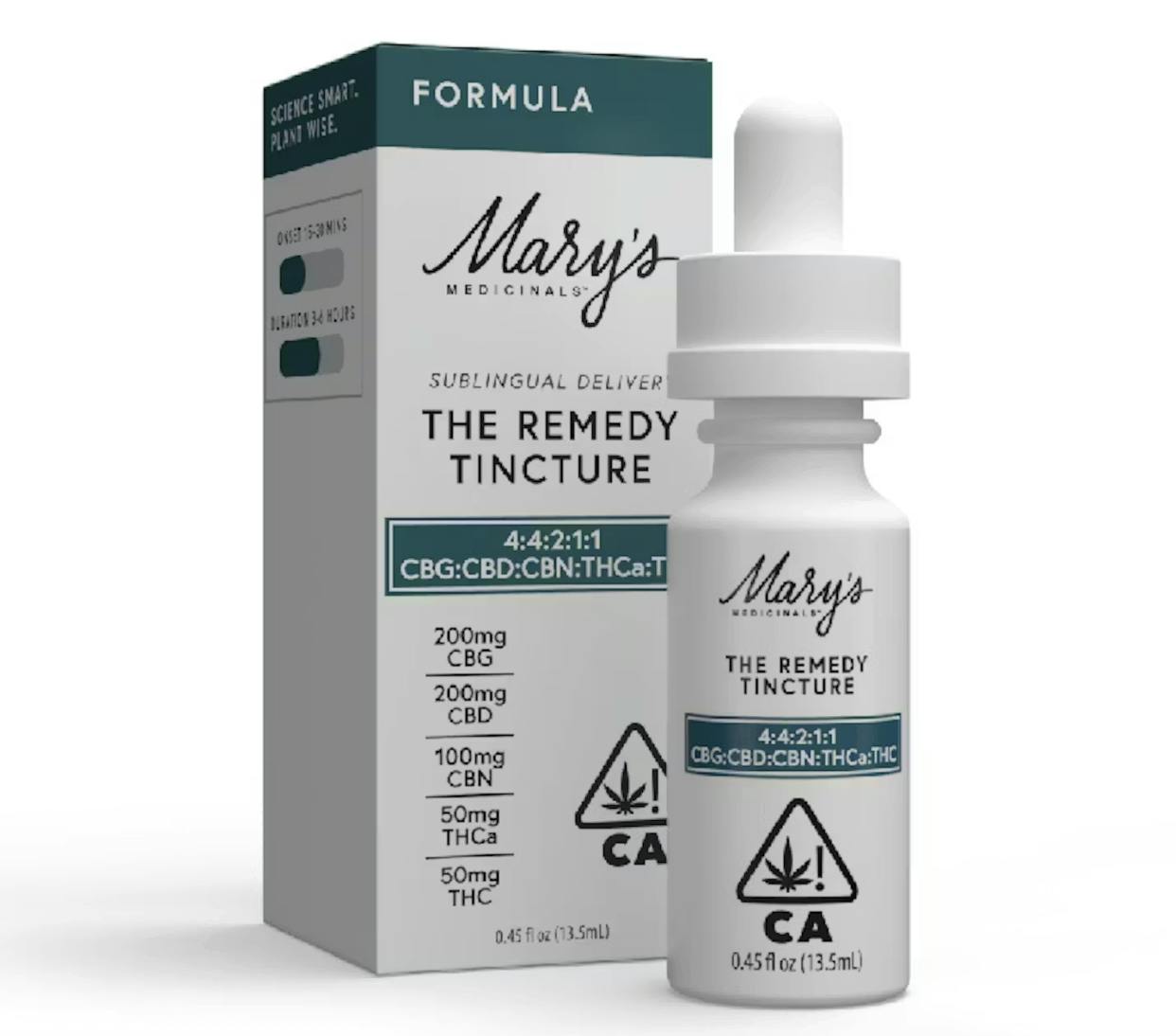 Mary's Medicinals | Tincture | 4:4:2:1:1 Ratio | Formula by Mary's Medicinals™