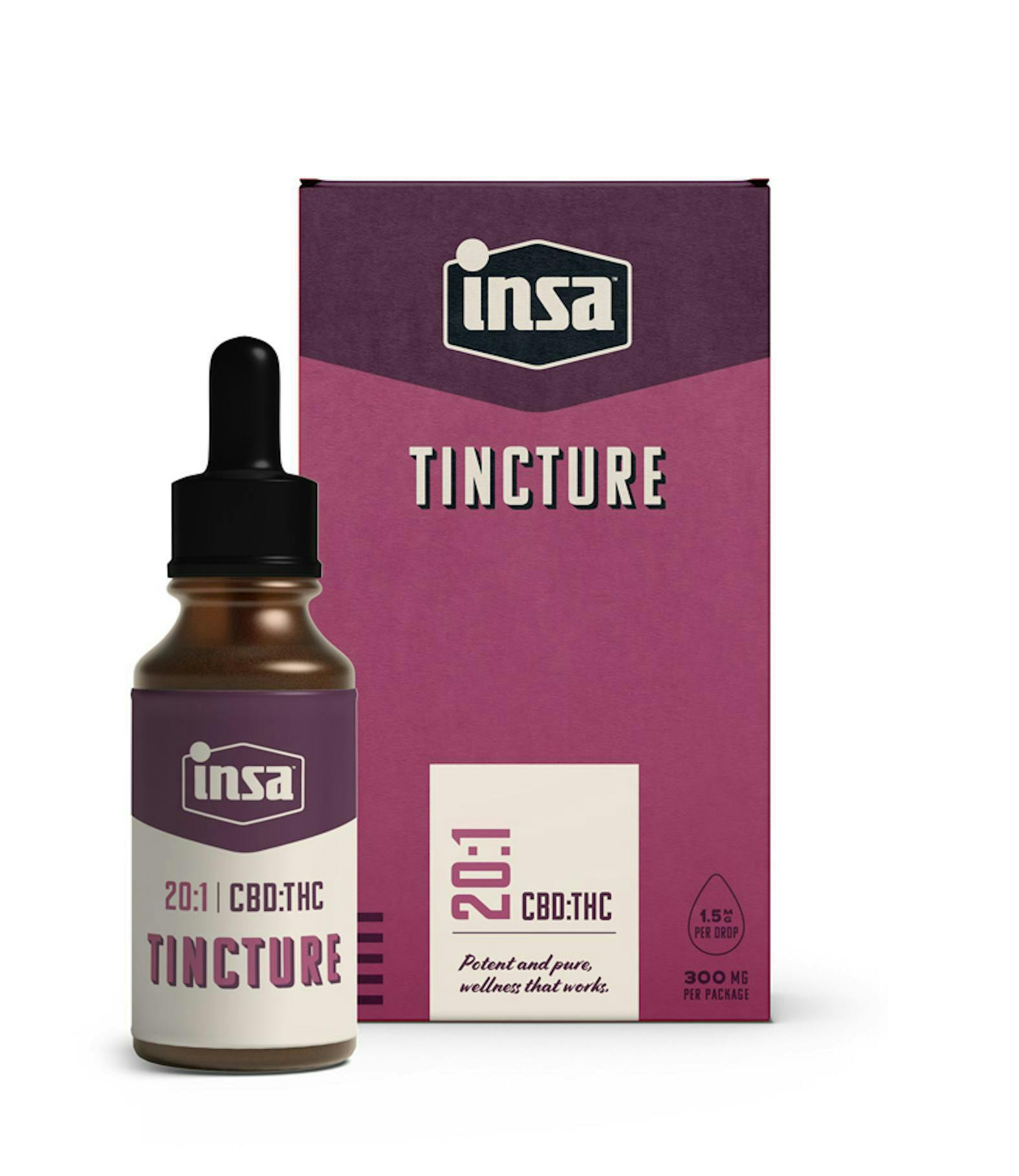 INSA - 20:1 Tincture - 300mg - INSA