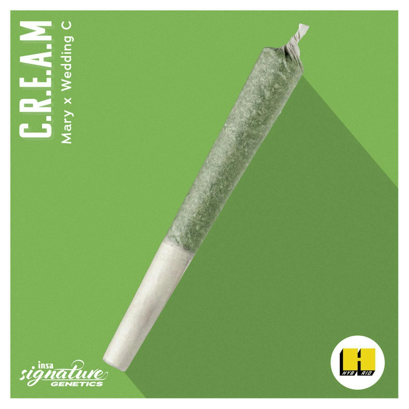INSA - C.R.E.A.M. - 1g Pre-roll at Pioneer Valley Trading Company