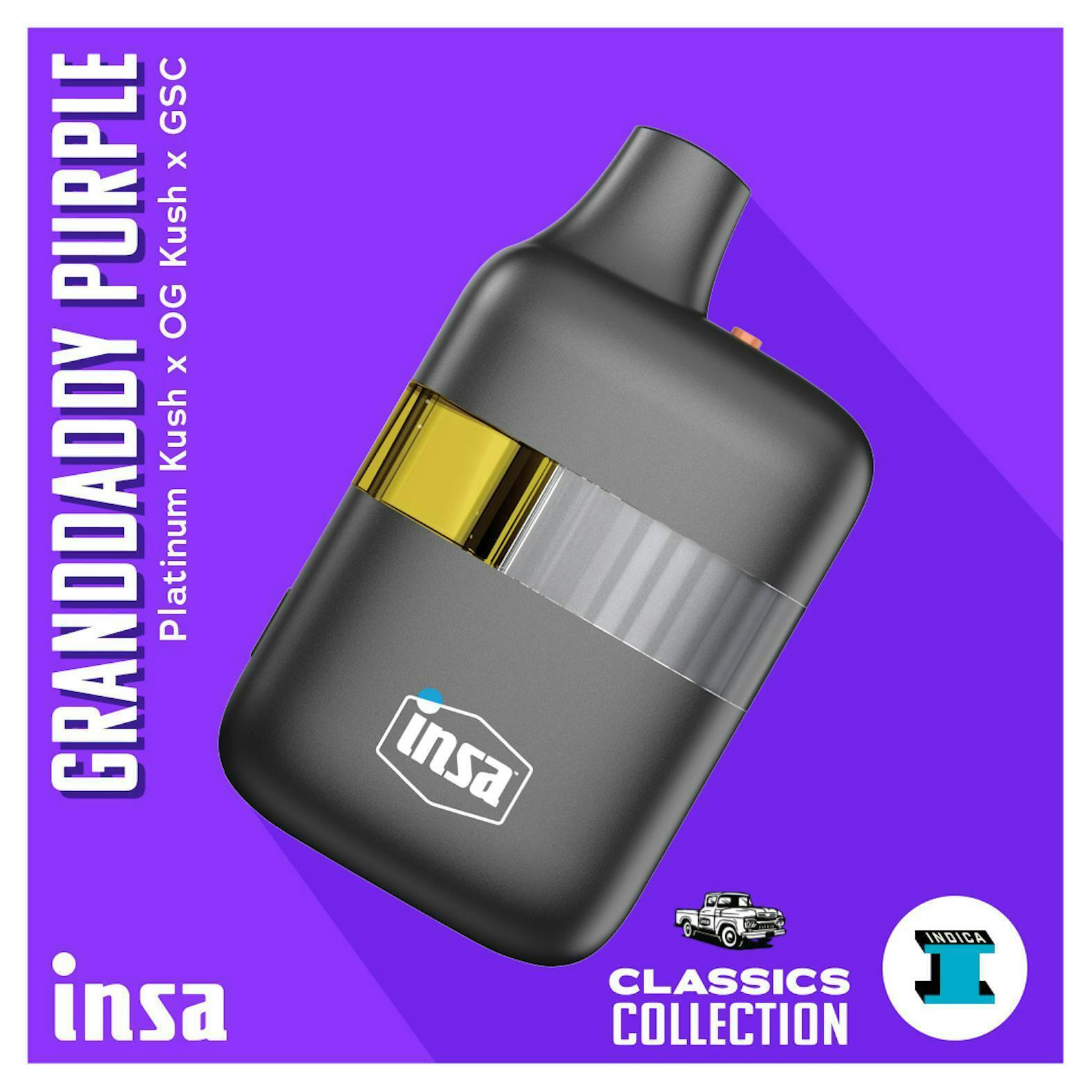 INSA - Grandaddy Purple - 2g Titan All-In-One by Insa