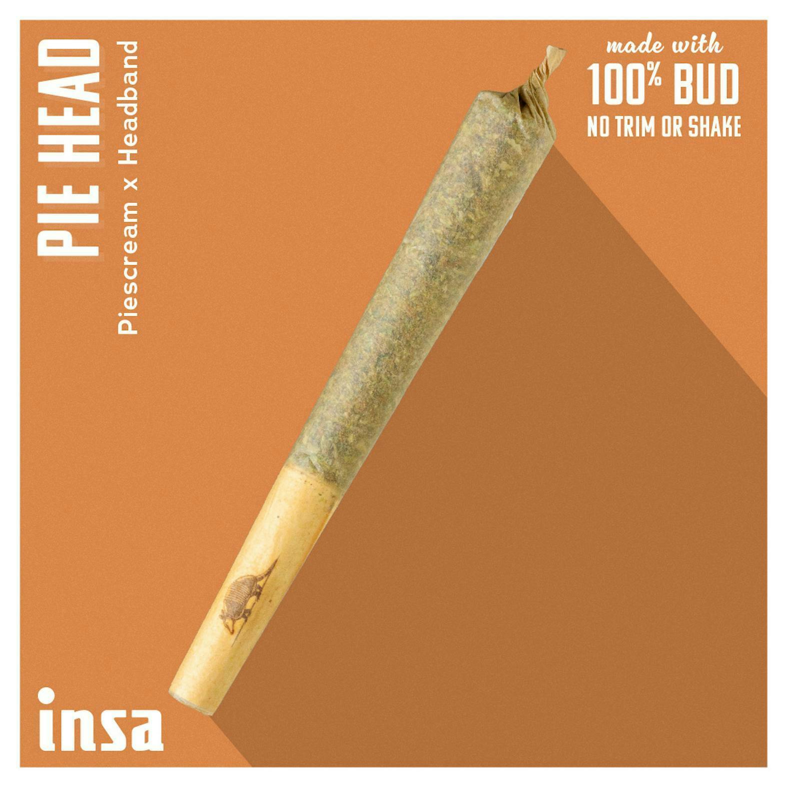 INSA - Pie Head - 0.5g Pre-roll at Botera Brockton - Recreational Cannabis Dispensary