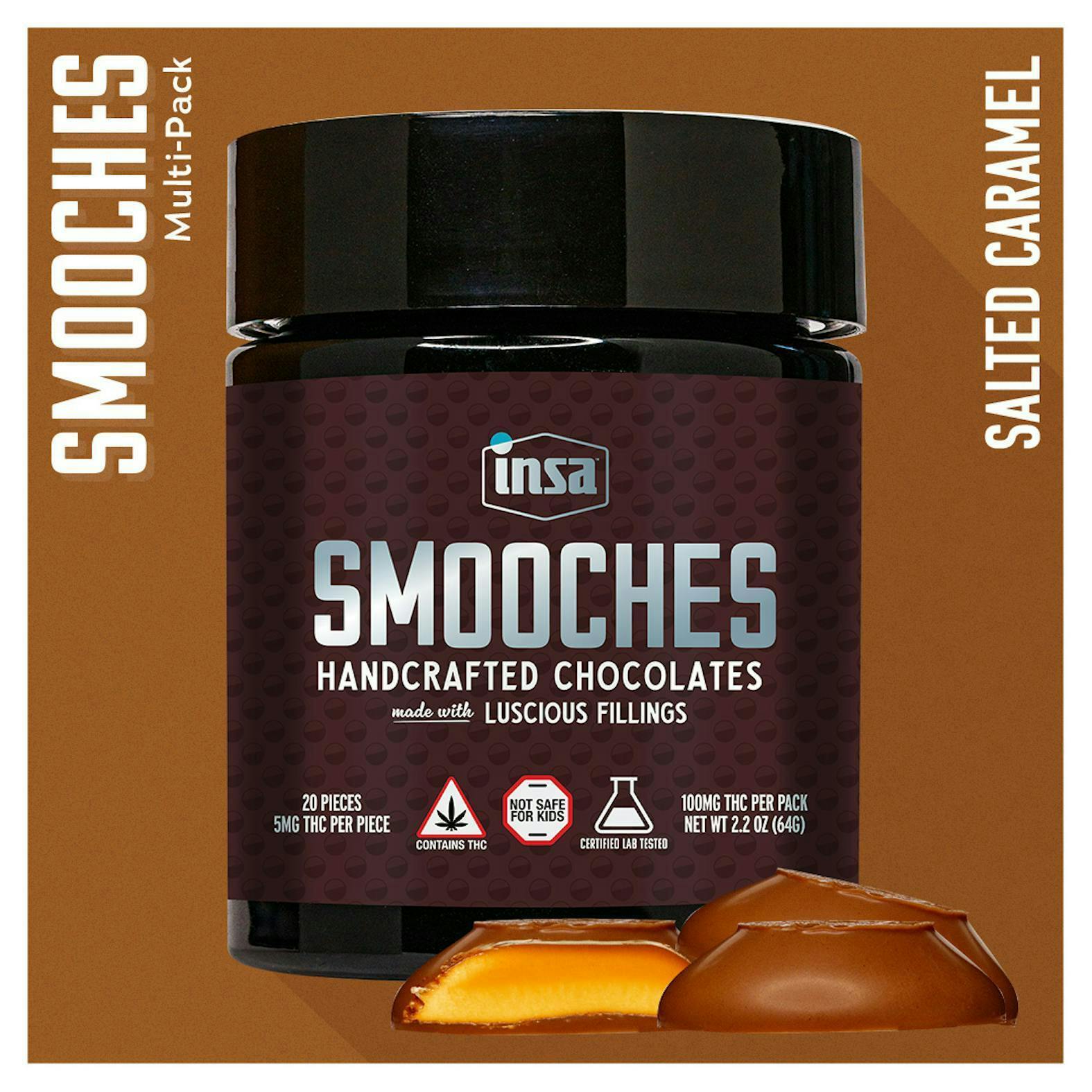 INSA - Salted Caramel Smooches - 100mg by Insa