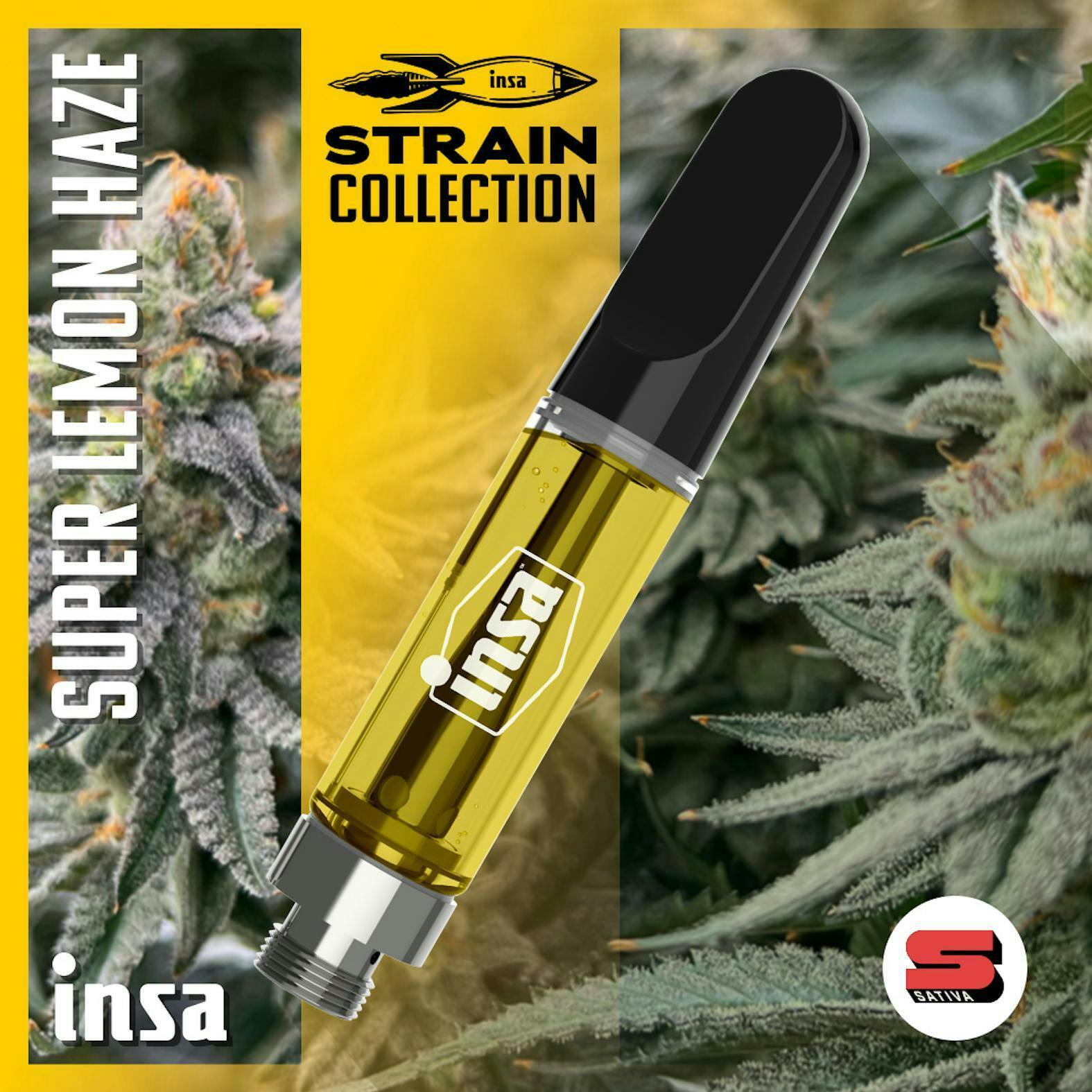 INSA - Super Lemon Haze - 1g Cartridge by Insa