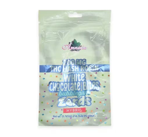 Bubble Gum White Chocolate | Rosin Gummies | 200mg | 5ct | 40mg/ea