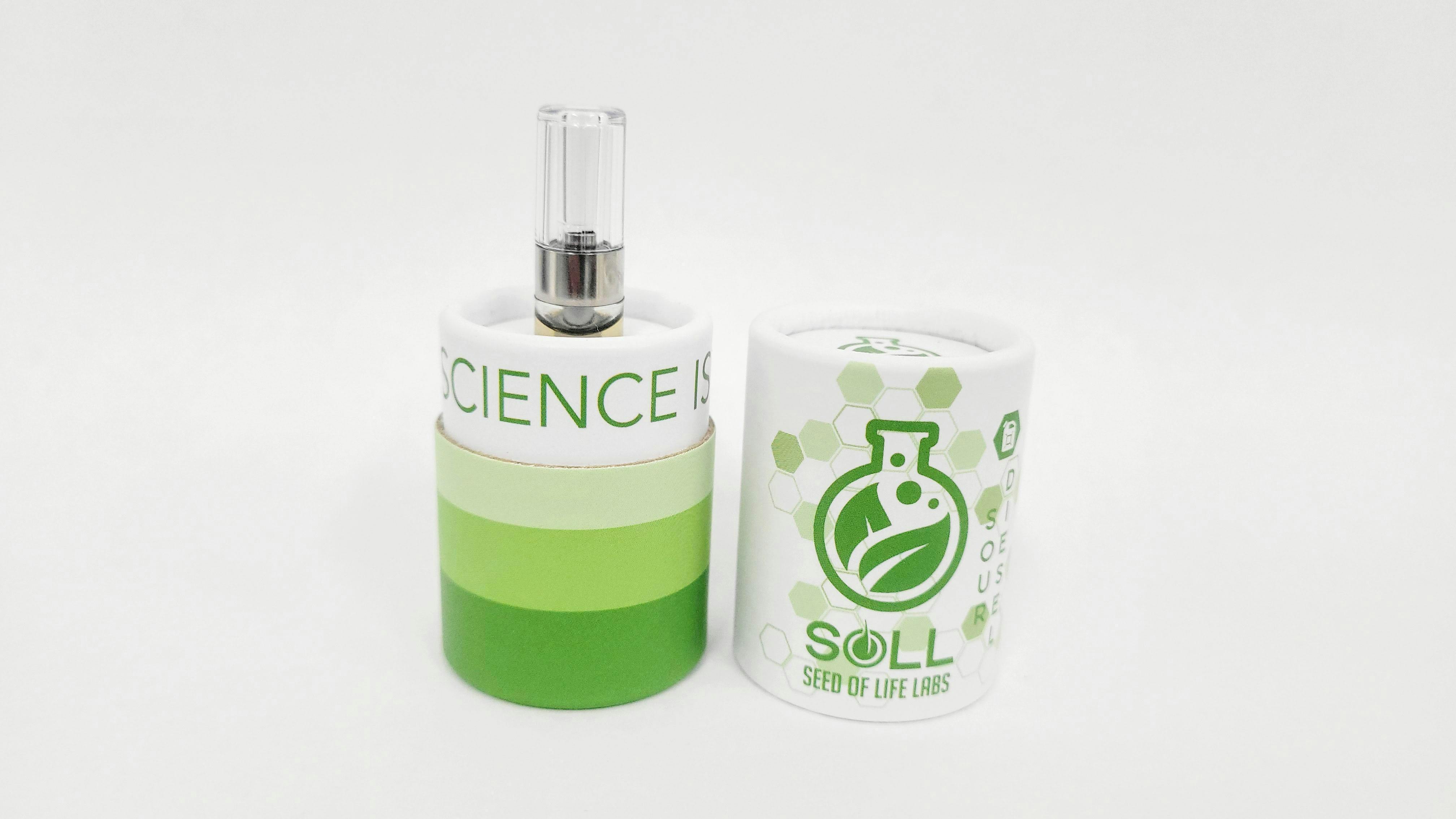 Seed of Life Labs - Sour Diesel Distillate Cartridge 0.5g at Seed of Life Labs - Glendive