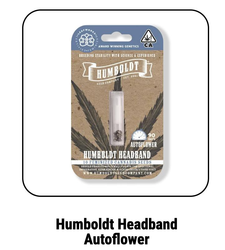 Humboldt Seed Company | Humboldt Headband | Autoflower Seeds