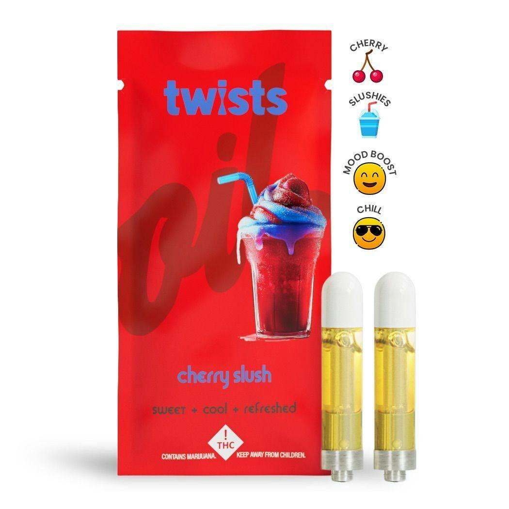 Cherry Slush Flavor Twists Cartridge