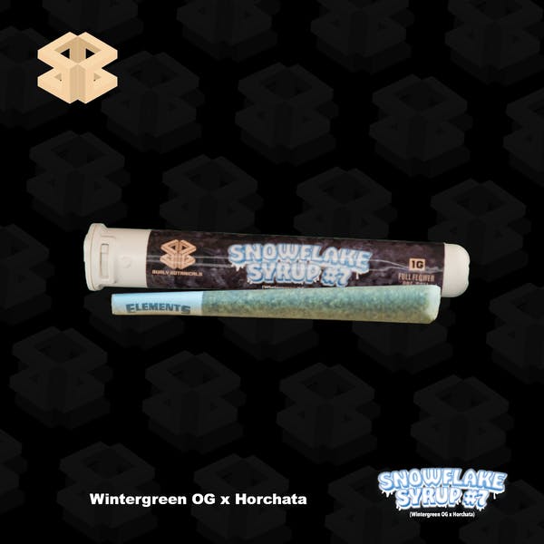 Snowflake Syrup #7 Full Flower