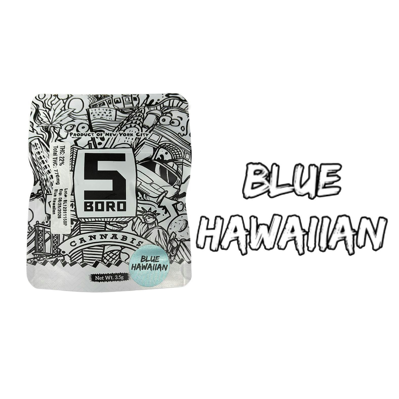 Blue Hawaiian – Flower – 3.5g by 5Boro Cannabis