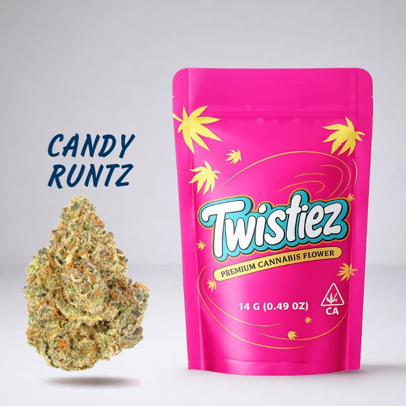 Candy Runtz - Premium Flower - (14g - 1/2oz) - Hybrid - Twistiez