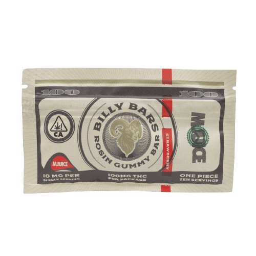 Strawberry Billy Bars Live Rosin