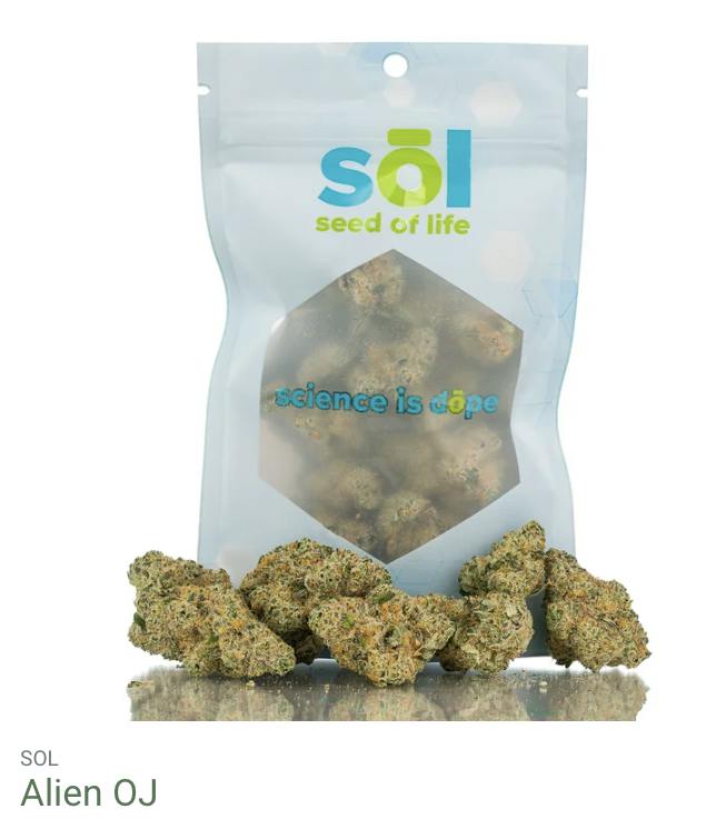 Seed of Life Labs - Alien OJ Deli Style Flower