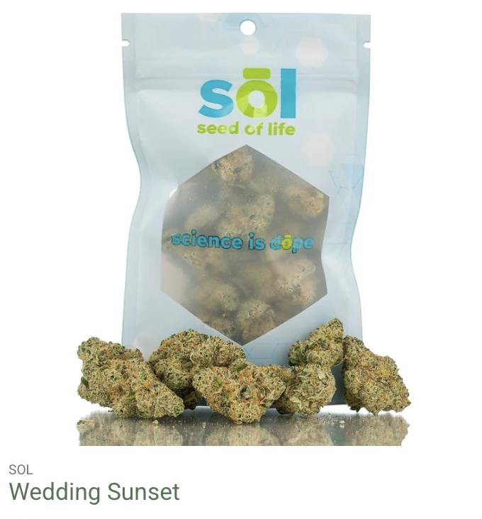 Seed of Life Labs - Wedding Sunset Deli Style Flower