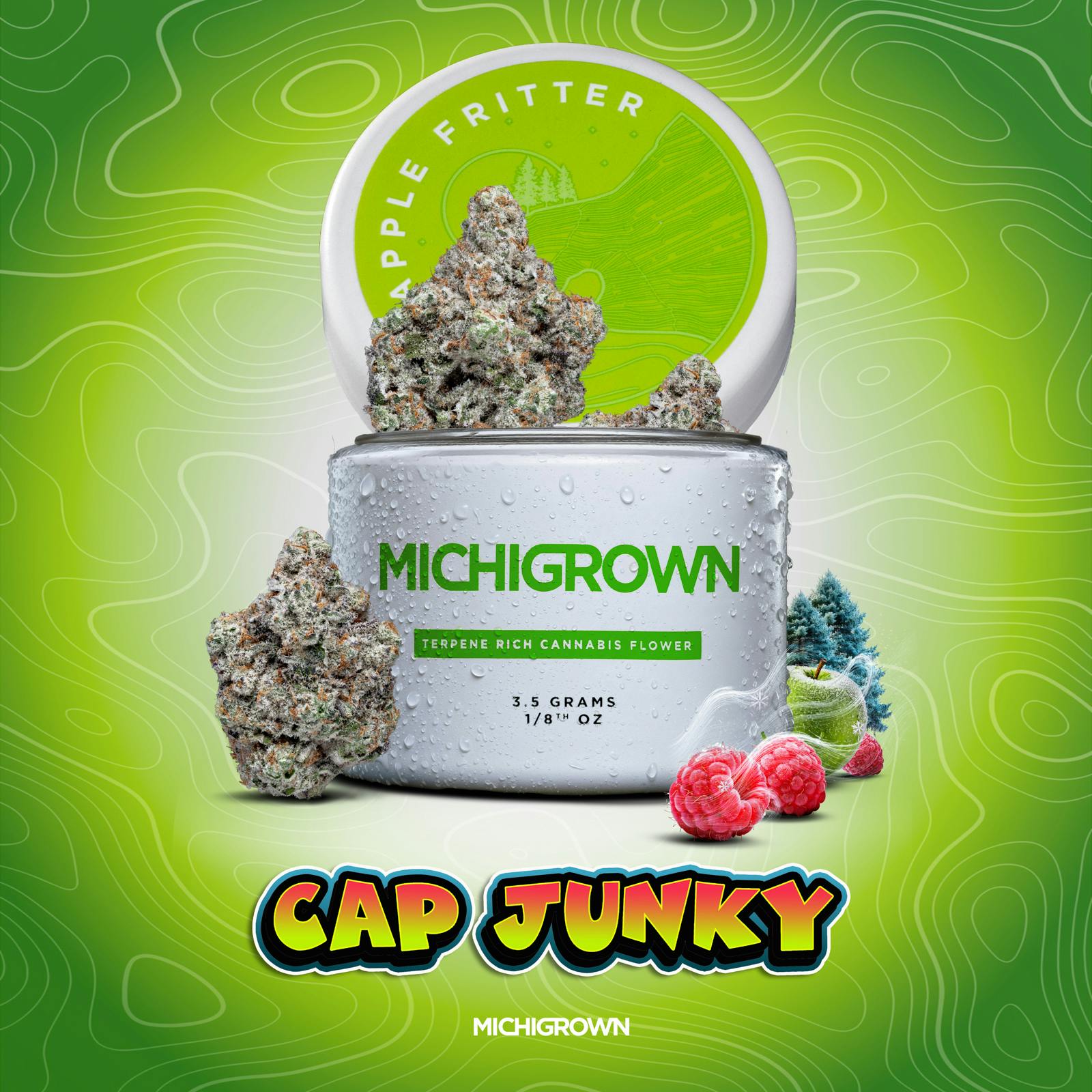 CAP JUNKY - 3.5 GRAMS - PREMIUM FLOWER - JARS