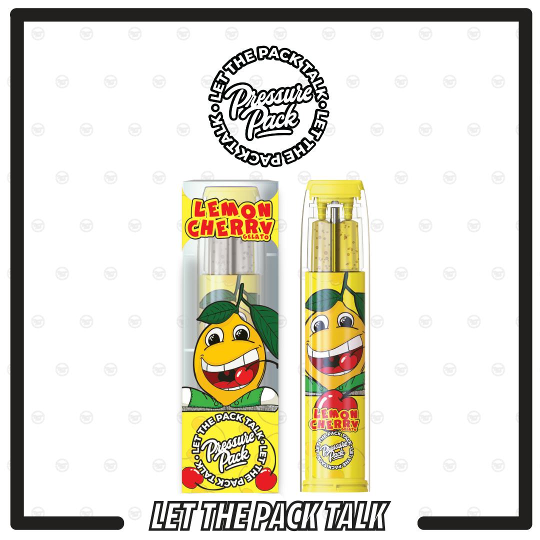 Pressure Pack Lemon Cherry Gelato Distillate Vape 2G by Pressure Pack