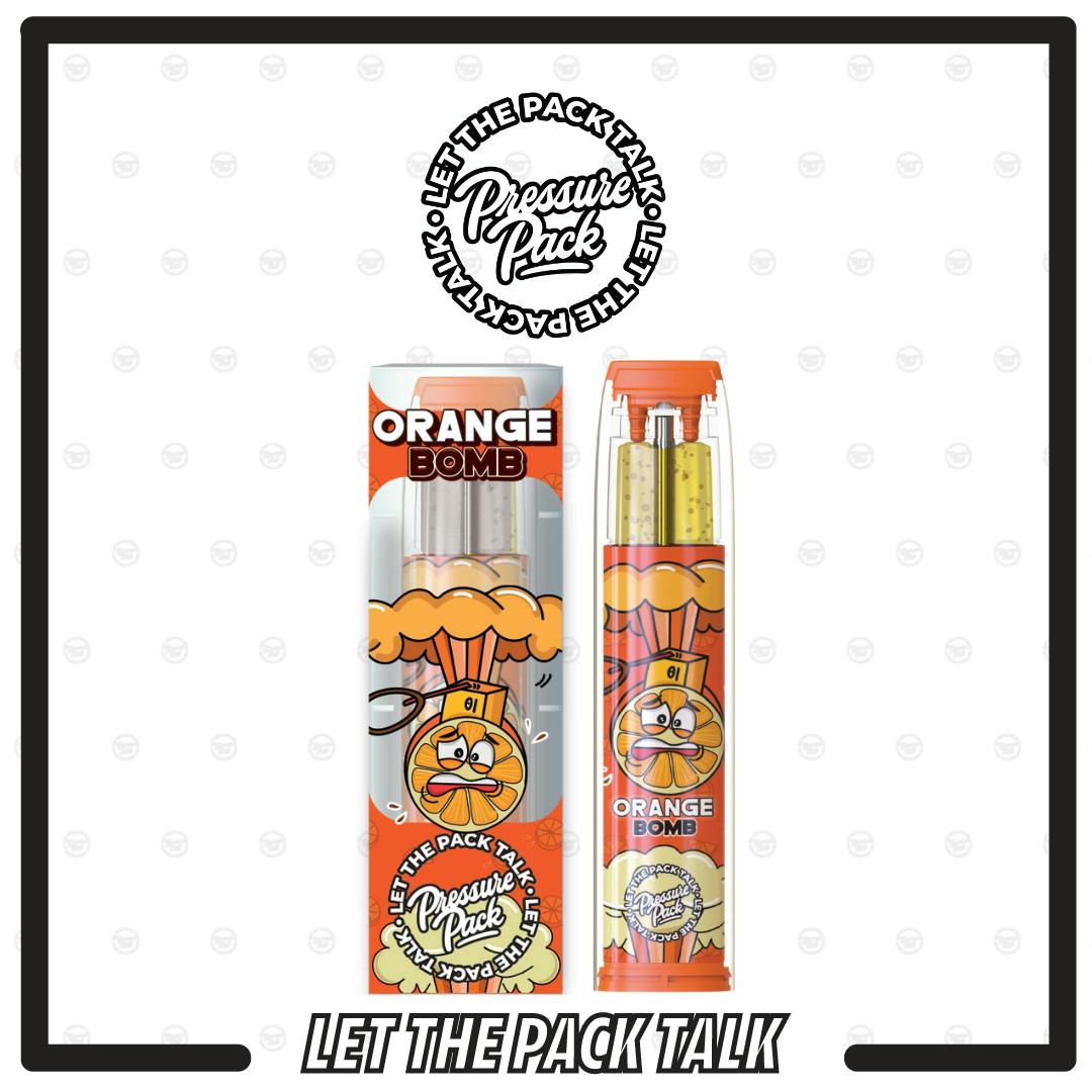Pressure Pack Orange Bomb Distillate Vape 2G by Pressure Pack