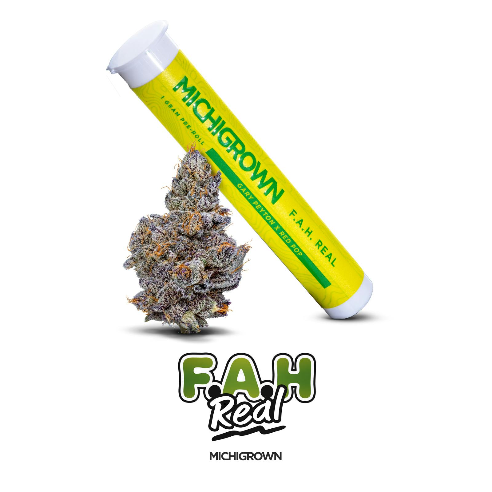 F.A.H. REAL - 1 GRAM PREMUIM PRE ROLL by MICHIGROWN