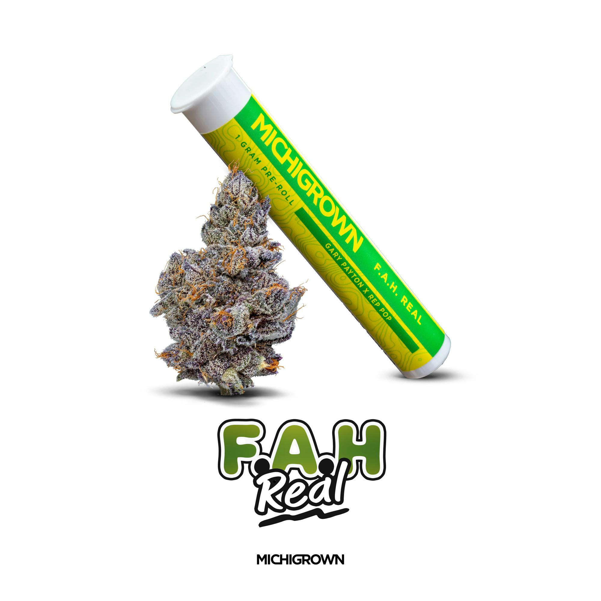 F.A.H. REAL - 1 GRAM PREMUIM PRE ROLL by MICHIGROWN