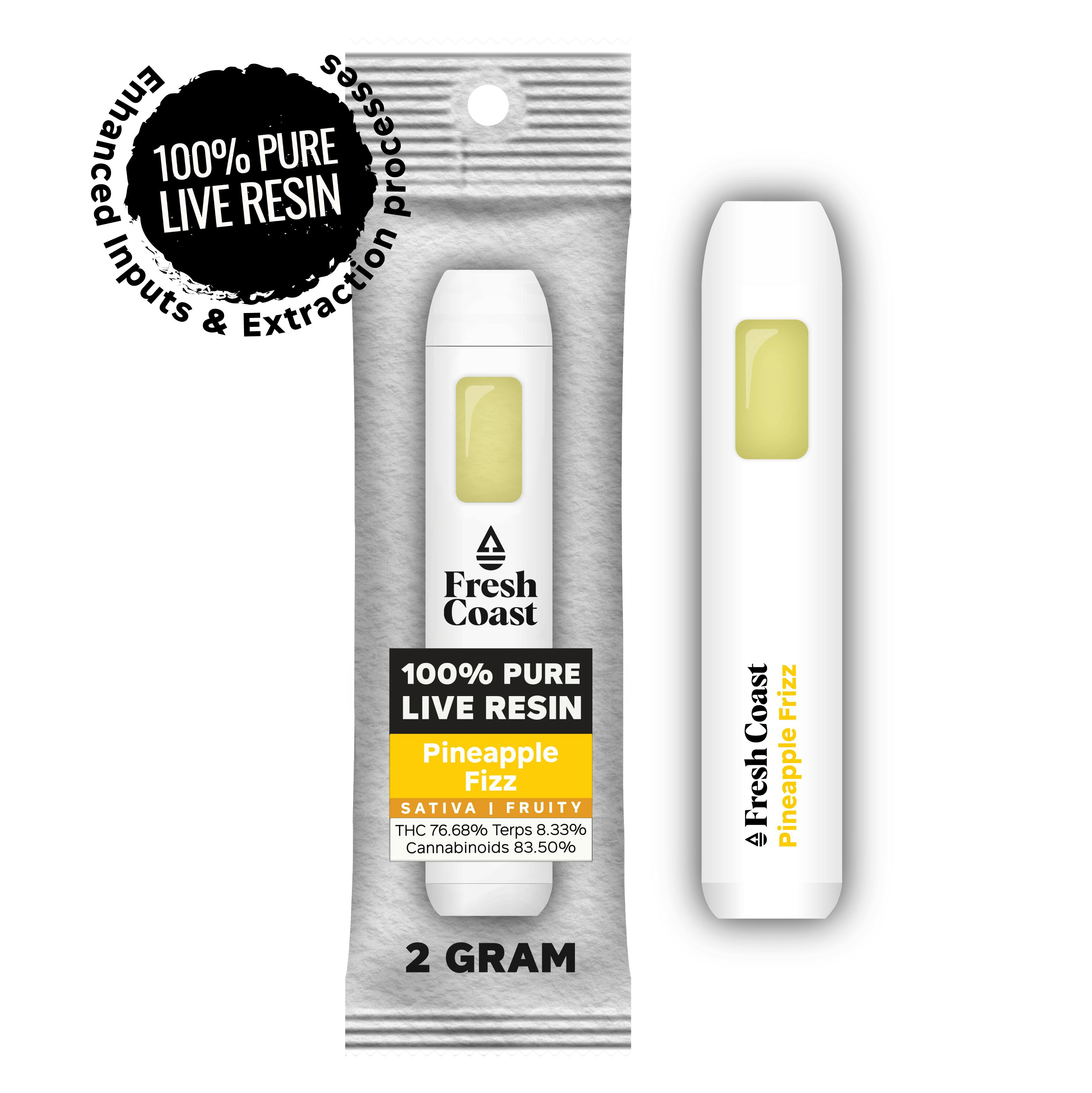 Pineapple Fizz | Live Resin Disposable | 2g