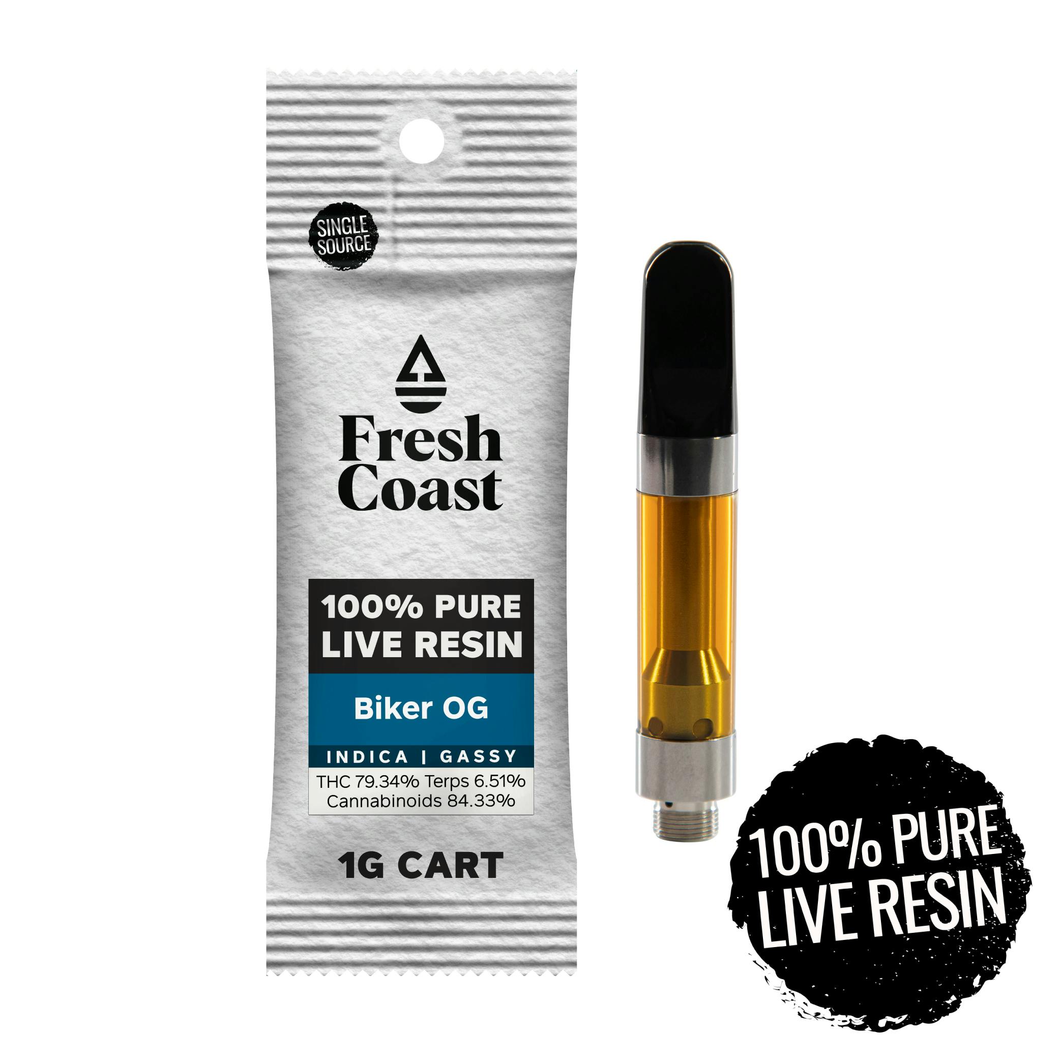Biker OG | Live Resin Cartridge | 1g
