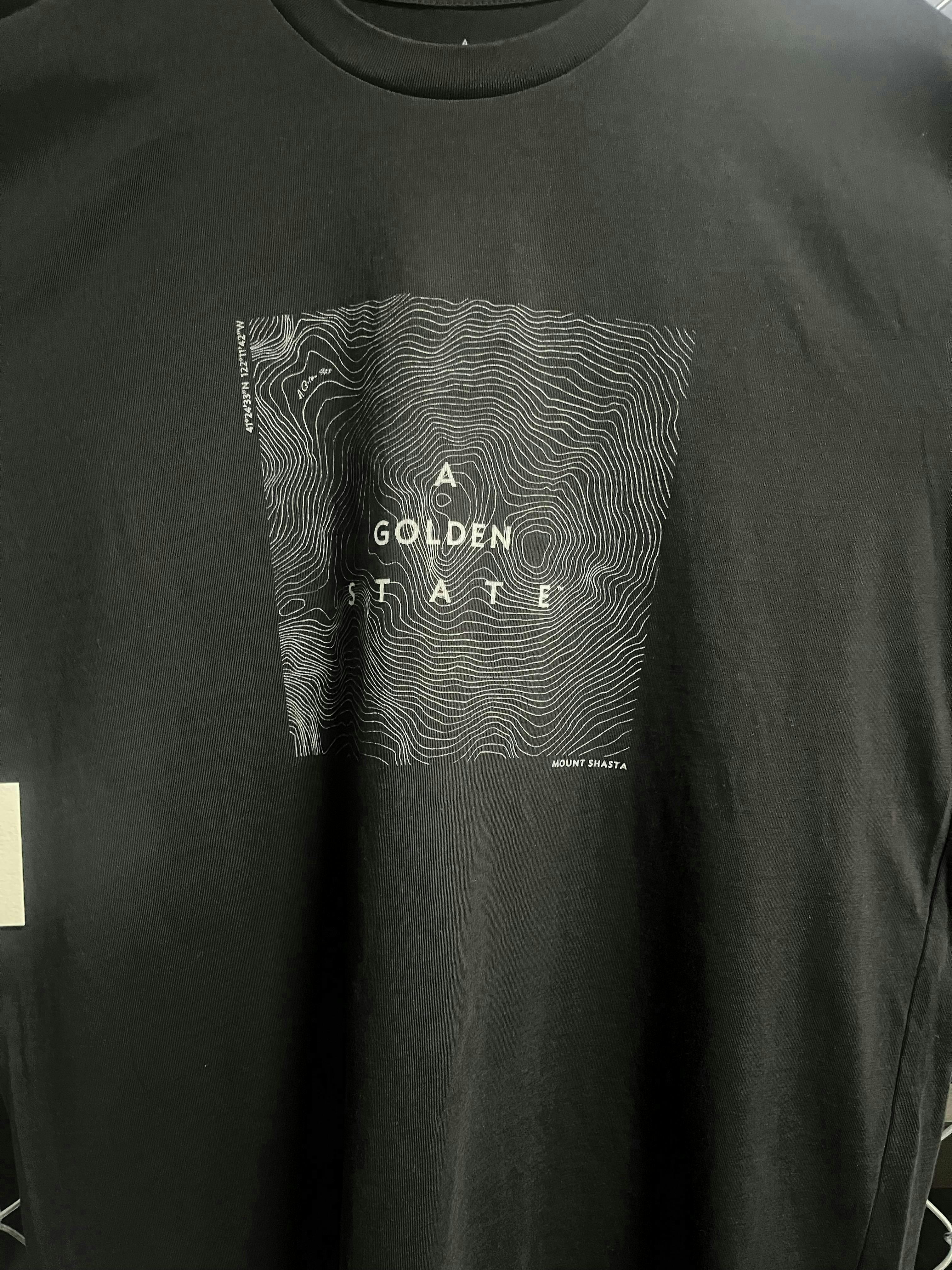 A Golden State | Black T-Shirt | Shirts | Medium