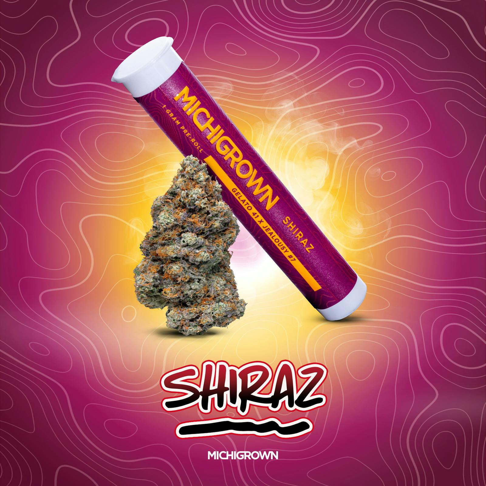 SHIRAZ - 1 GRAM PREMUIM PRE ROLL