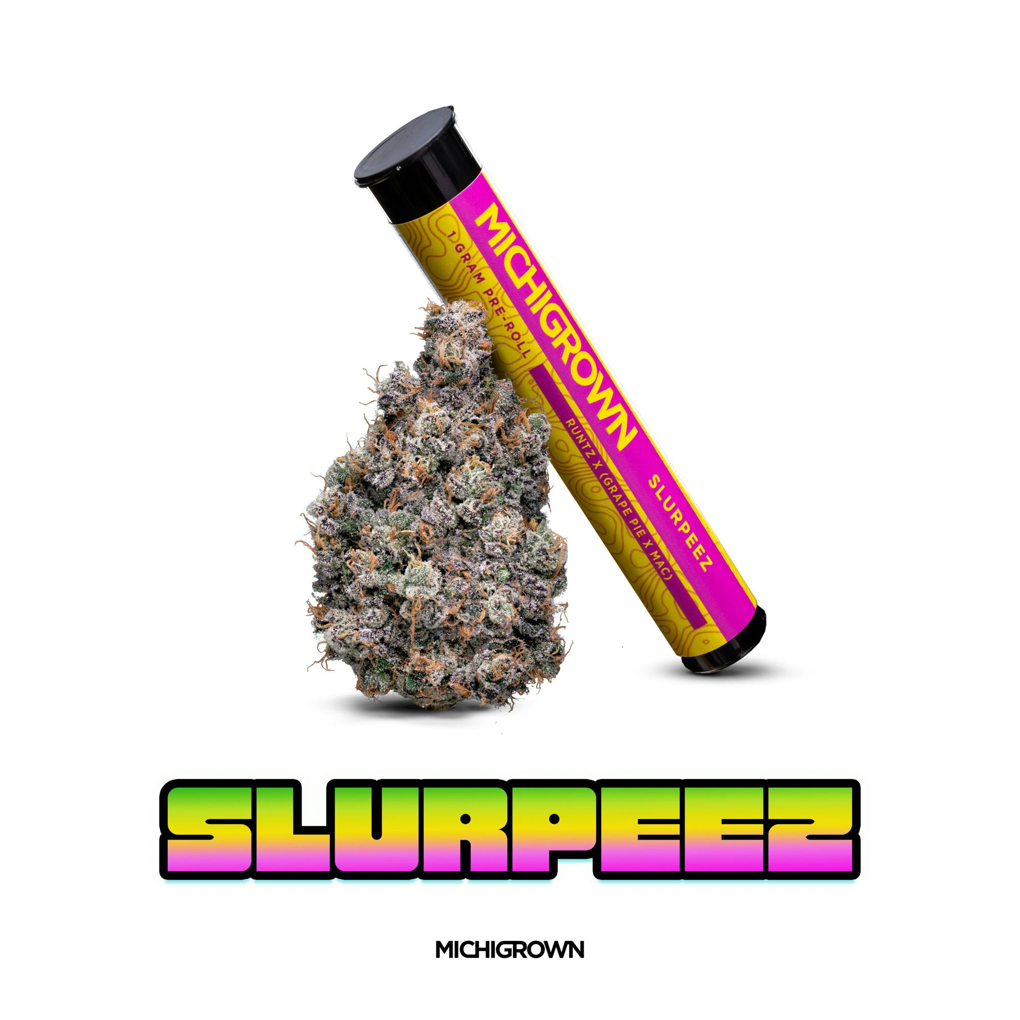 SLURPEEZ - 1 GRAM PREMUIM PRE ROLL by MICHIGROWN