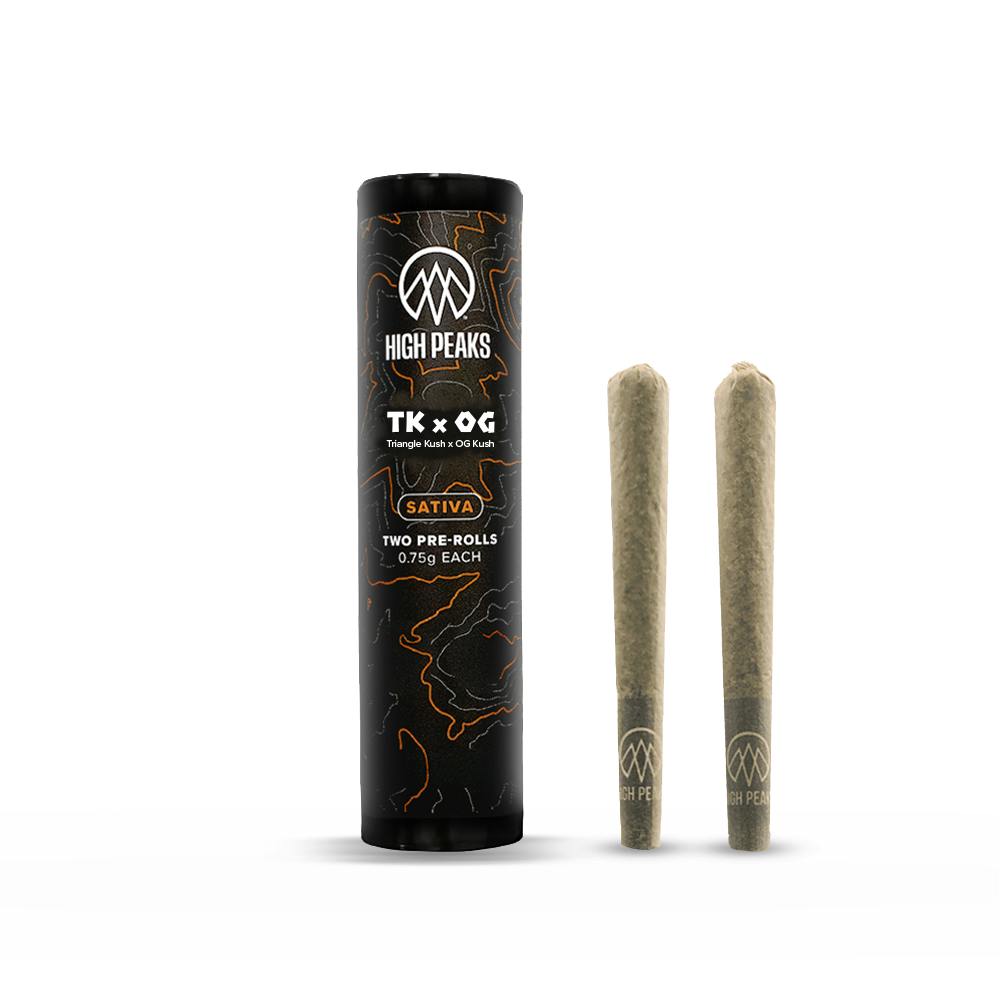 TKxOG | Sativa | 2-Pack Pre-Rolls | 0.75g Each
