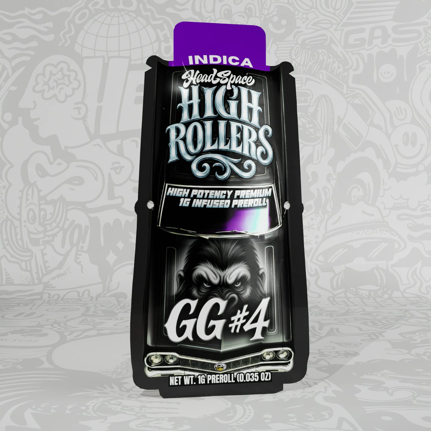 High Rollers - GG #4 (I) by HeadSpace Alchemy