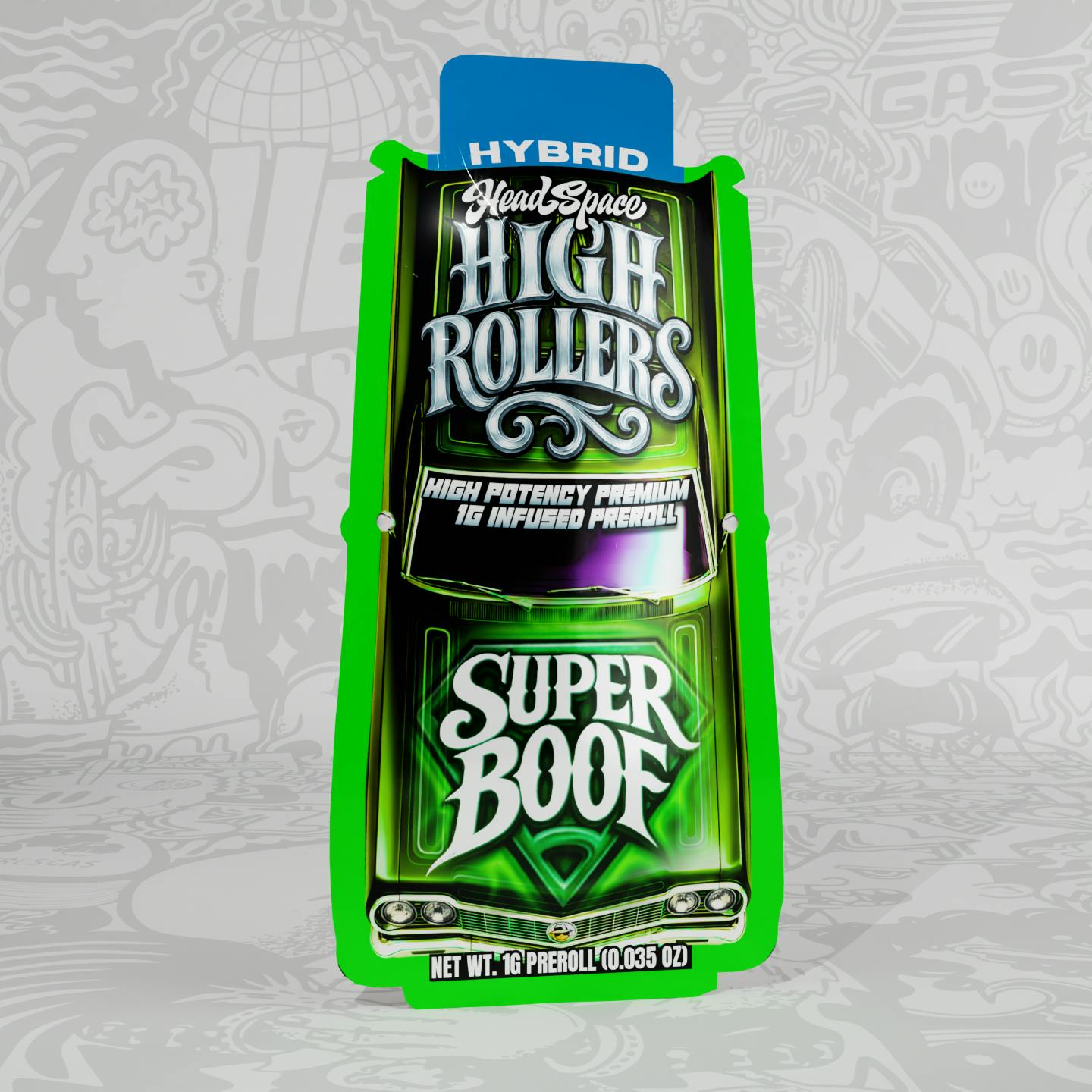 High Rollers - Super Boof (H) - HeadSpace Alchemy