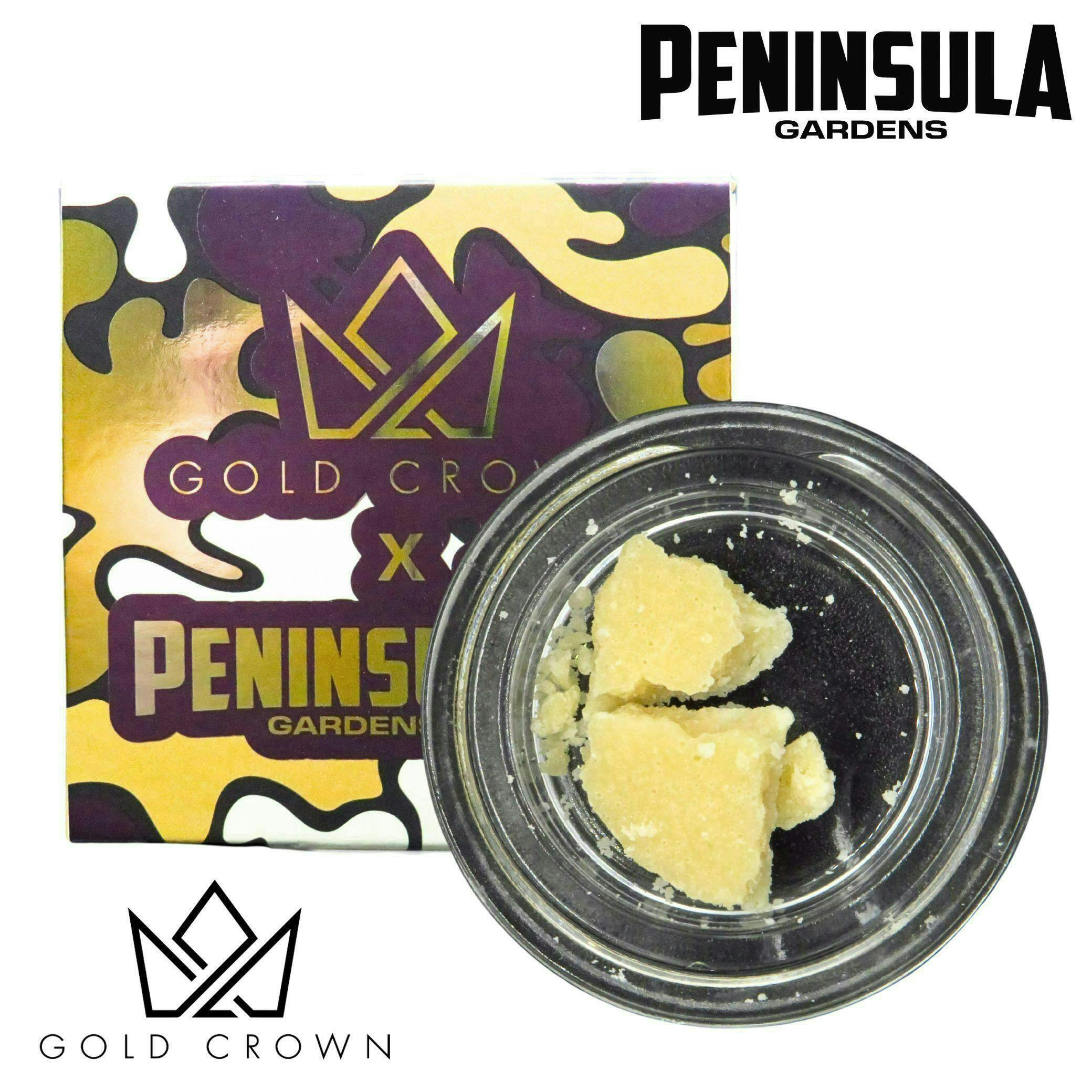 Gold Crown x Peninsula Gardens | Candy Blues | Crumble | 1g