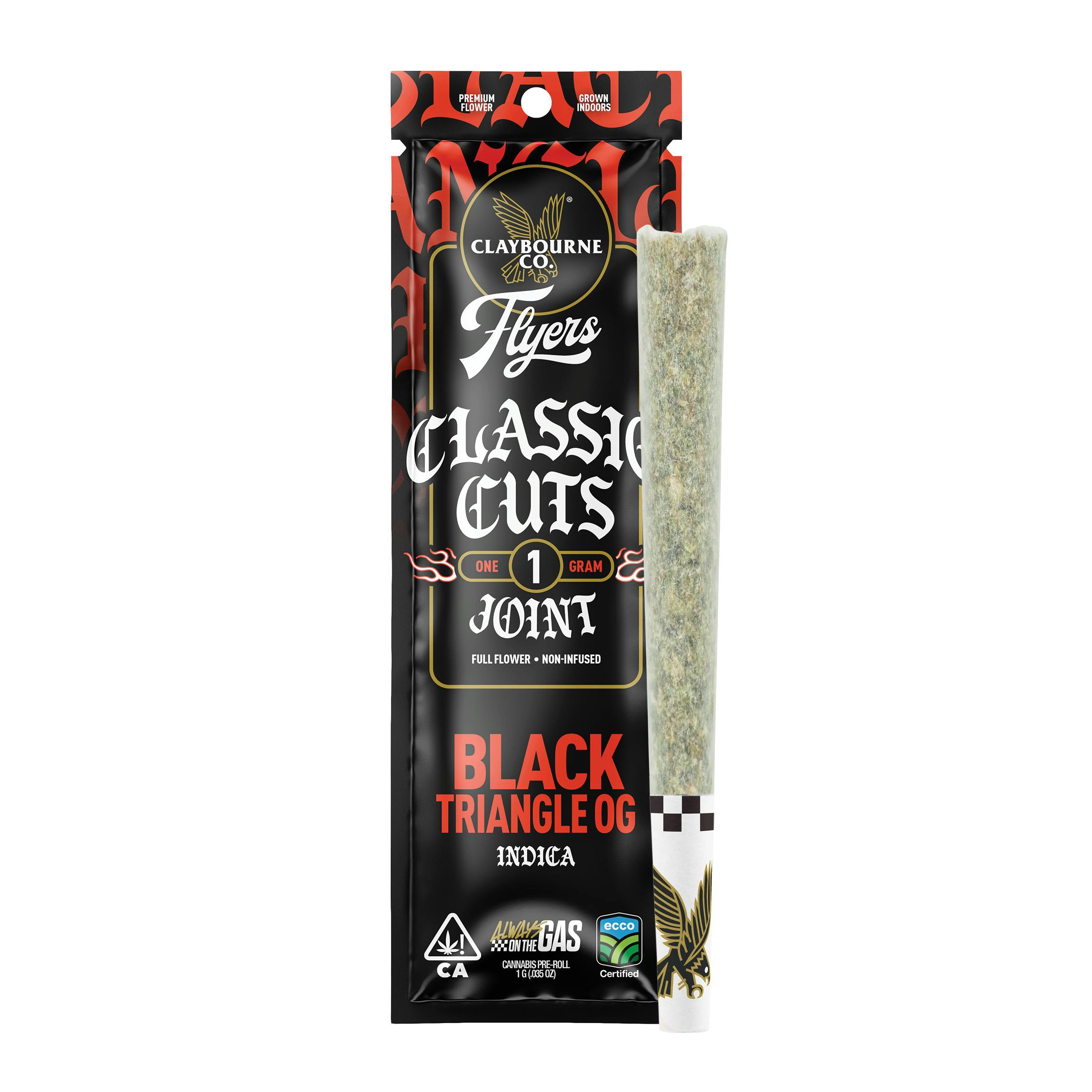 Black Triangle OG (1g) - Classic Cuts Flyers