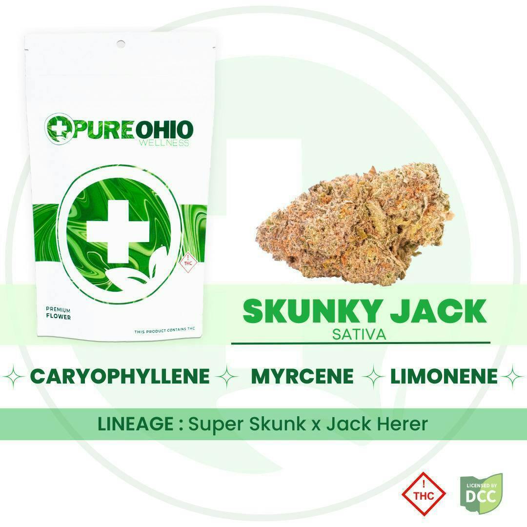 Skunky Jack - 14.15g by Pure Ohio Wellness