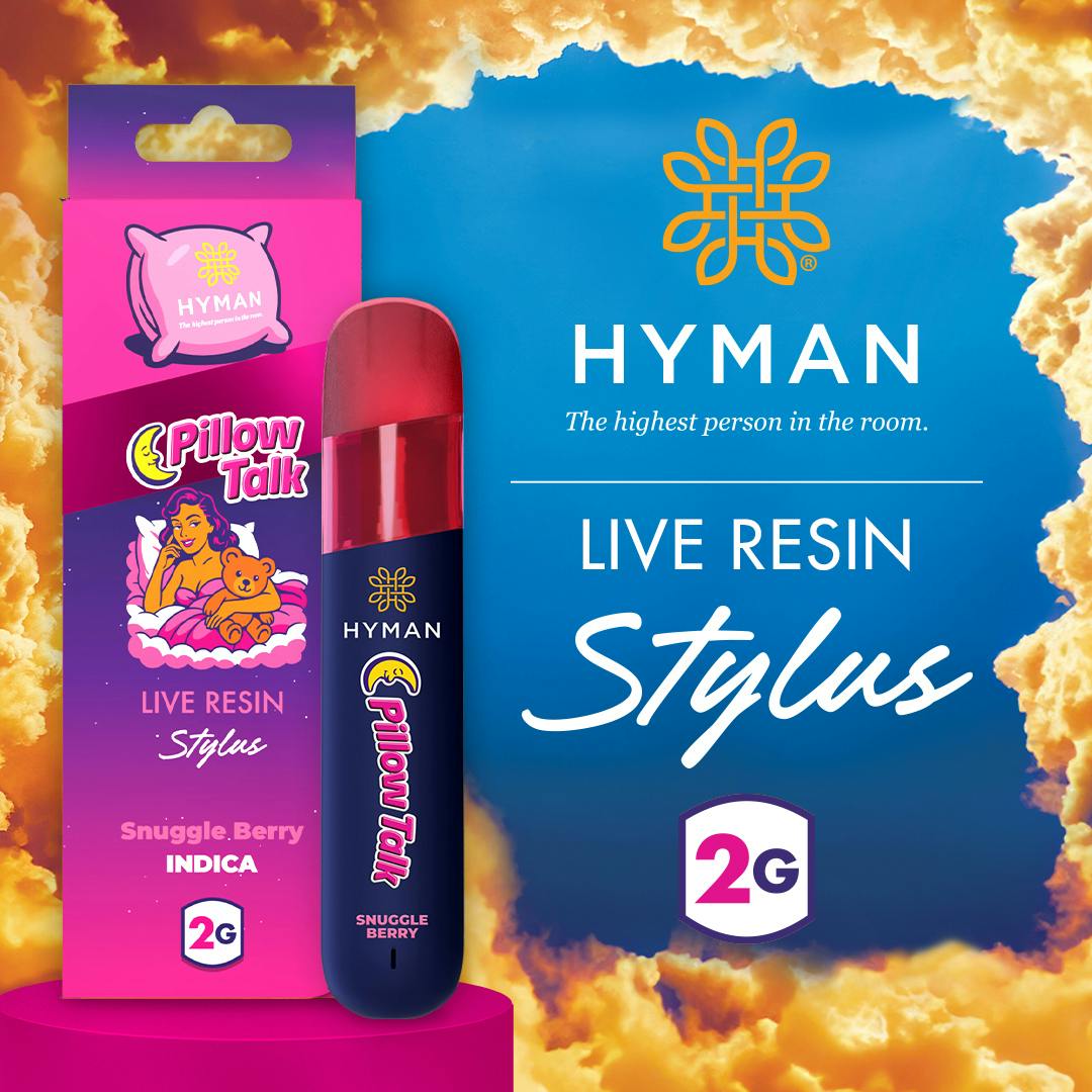 Pillow Talk | 2G LIVE RESIN DISPOSABLE | HYMAN | REC