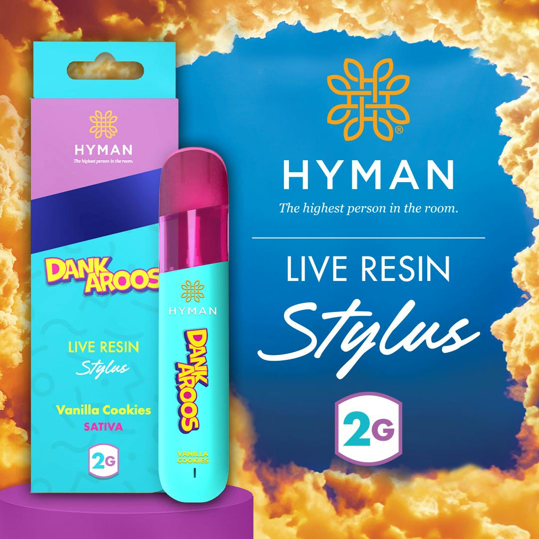 Dankaroos | Live Resin Disposable | 2g by Hyman