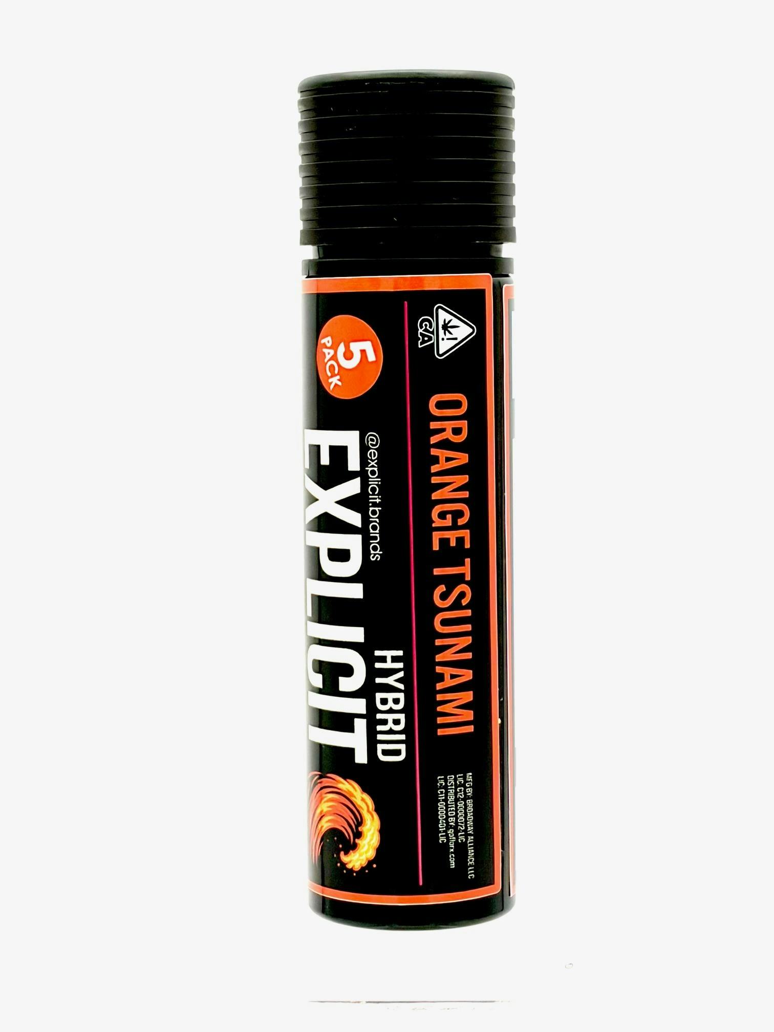 Explicit — Orange Tsunami