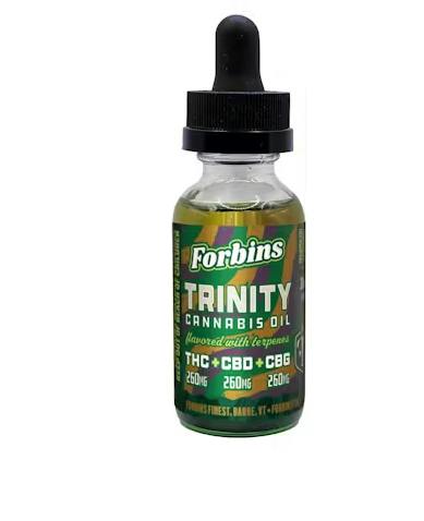 Trinity THC/CBD/CBG Oil Tincture at Forbins Reserve + ForbinsFinest Cultivation