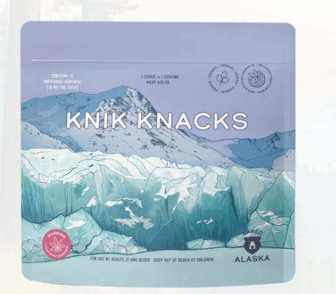 Knik Knacks Cookies 10mg -10pk