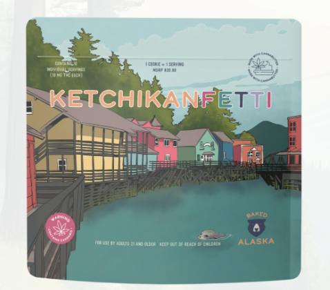 Ketchikanfetti Cookies 10mg -10pk at The Knotty Puffin
