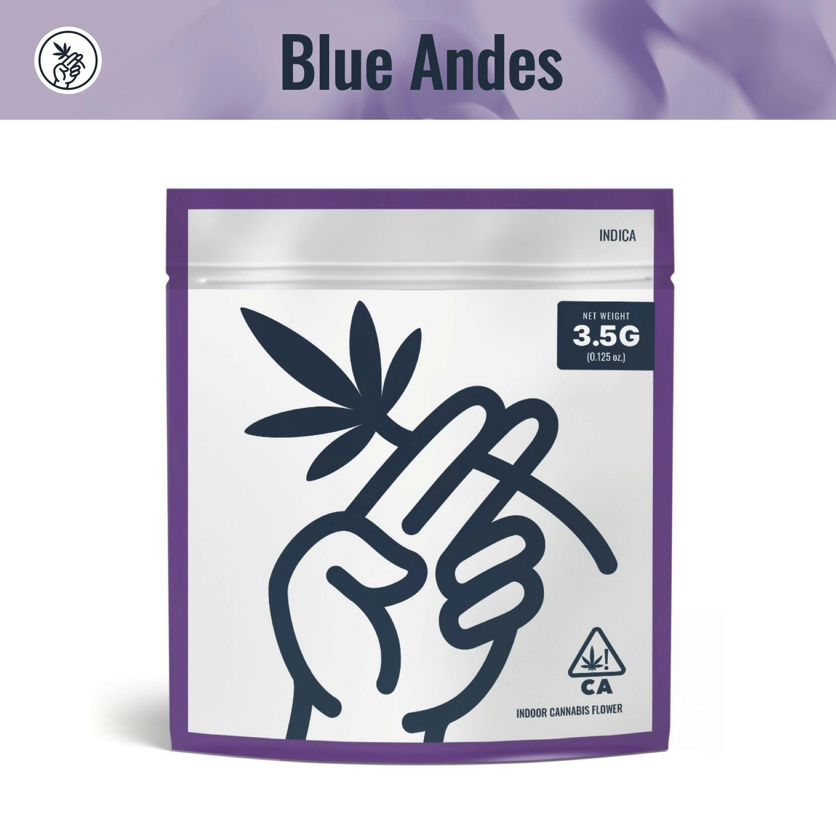 Blue Andes Mylar